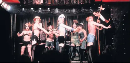 ??  ?? Time warp Airdrie town hall will host a special screening of seminal musical The Rocky Horror Picture Show at 7.30pm on November 1. The film is rated 15 and identifica­tion may be required; call 01698 403120 or visit culturenl.co.uk to book tickets