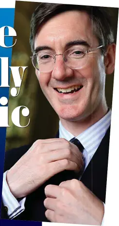  ??  ?? Jacob Rees-Mogg: Dubbed ‘the Hon member for the 18th century’