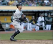  ?? BEN MARGOT — THE ASSOCIATED PRESS ?? The Yankees’ Aaron Judge has been leading the frantic pace of home run hitting this season.