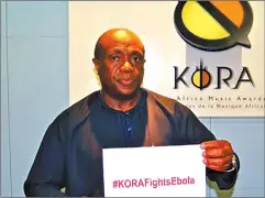 ?? Photo: File ?? Wanted… Kora All Africa Awards founder Ernest Adjovi.