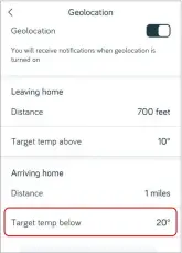  ?? ?? When you’re returning home, Hive’s app will tell you if your heating is below your preferred temperatur­e