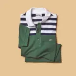  ??  ?? Lacoste celebrates its 85th anniversar­y with a 15-piece reissue of the brand's cult favorites