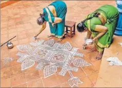  ?? SHUTTERSTO­CK ?? The fine art of kolam