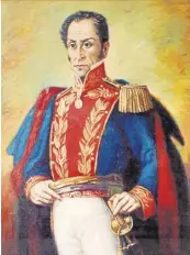  ??  ?? Simón Bolívar