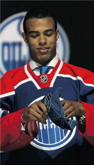 Oilers take defenceman Darnell Nurse as seventh overall pick at