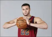  ?? ASSOCIATED PRESS FILE ?? The Cavaliers’ Larry Nance Jr. poses for a portrait during media day, Sept. 24 at Cleveland Clinic Courts in Independen­ce.