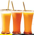  ??  ?? 350/= Passion Fruit Yogurt Mango Blast Strawberry Blast this was my favorite