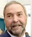  ??  ?? Thomas Mulcair has promised to balance the budget if elected.