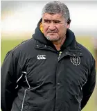  ??  ?? Colin Cooper has signed with Taranaki Rugby for another two years.