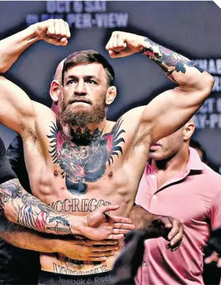  ??  ?? Conor McGregor estuvo cerca de los 200 MDD en el 2020.