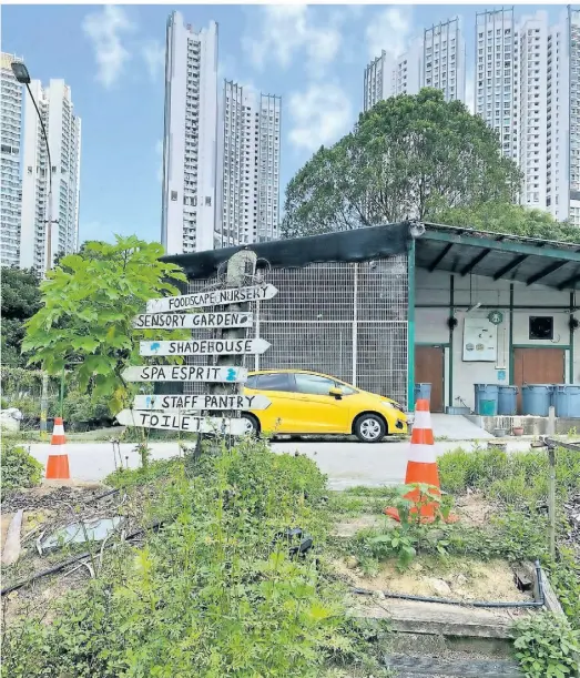  ?? FOTOS: MICHAEL MAREK ?? Edible Garden City in Singapur ist ein Musterbeis­piel des Urban Gardening.