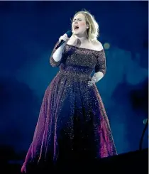  ?? GETTY IMAGES ?? Adele is set to play her third sold-out Auckland show tonight.