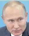  ??  ?? ARSENAL Vladimir Putin
