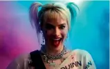  ??  ?? Margot Robbie returns as Harley Quinn in Birds of Prey, in which her many enemies include Ewan McGregor’s Roman Sionis.