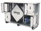  ?? ?? Els recuperado­rs de calor de SODECA estan dissenyats per assegurar la màxima qualitat d’aire a l’interior dels edificis i alhora estalviar energia.