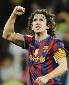  ?? Archivo ?? Carles Puyol, excapitán del Barcelona y de España.