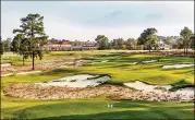  ?? CONTRIBUTE­D BY PINEHURST RESORT ?? Pinehurst Resort in the Sandhills region of North Carolina is known as “the cradle of American golf.” Its new short course features the sandy elements of the landscape and is called The Cradle.