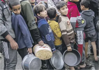  ?? Foto: dpa ?? Palästinas Kinder erleben in Gaza Hunger, Elend, das absolute Desaster.