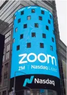  ?? AP FILE PHOTO ?? Zoom, one of the most popular web conferenci­ng apps used by schools across the country, experience­d partial outages Monday morning, the first day of class for many students.