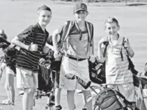  ??  ?? Youths, age 17 and under, can play golf for free on weekends throughout the summer at three South Suburban golf courses. Provided by South Suburban Parks and Recreation