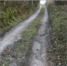  ?? Pic: ?? The Keash road through Treanmore to Lough na Leibe rural road. Margaret Gormley.