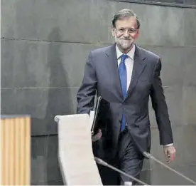  ?? DAVID CASTRO ?? Rajoy, en la presentaci­ón de su libro ‘Una España mejor’, en el 2019.