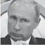  ??  ?? Vladimir Putin