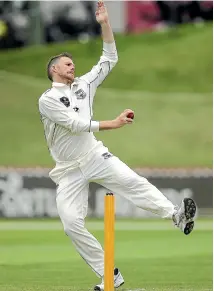  ?? GETTY IMAGES ?? Auckland quick Lockie Ferguson ripped through Wellington to put more pressure on selectors to pick him against England.