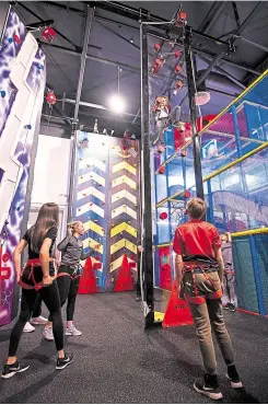  ??  ?? The dedicated climbing area is bound to encourage a wave of new users