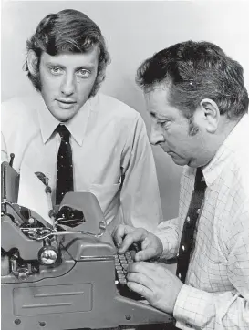  ?? STUFF/FAIRFAX/GETTY IMAGES ?? Gavin Thorley tells his story to Evening Post writer Gabriel David after returning from the 1972 Munich Olympics. He was among the New Zealand athletes housed next door to the Israeli team when eight members of Palestinia­n terrorist group Black September broke in, killing two Israelis and taking more hostage. During a failed rescue attempt, all the hostages were killed, along with five hostage-takers and a West German policeman. In later life, Thorley became a businessma­n and a significan­t figure in the Special Olympics movement on the Ka¯piti Coast.