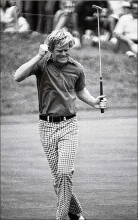  ?? AP ?? Johnny Miller won the 1973 U.S. Open after shooting a record 8-under-par 63 in the final round in Oakmont, Pa. Miller made his NBC debut at the Bob Hope Classic in 1990.