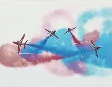  ??  ?? The Red Arrows captured by reader Robyn Flemming.