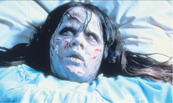  ??  ?? Linda Blair spewed pea soup at any priest that came into range in The Exorcist, but is likely to be much friendlier to fans that come out to see her at Calgary Horror Con this weekend.