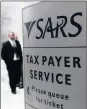  ?? PHOTO: ZIPHOZONKE LUSHABA ?? The Sars offices in Johannesbu­rg. Sars data shows that the country’s imports as well as exports have declined in June.