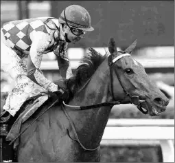  ?? BENOIT & ASSOCIATES ?? Keith Desormeaux sends Decked Out in the John Mabee.