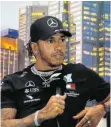  ?? FOTO: IMAGO IMAGES ?? Fand kritische Worte: Weltmeiste­r Lewis Hamilton.