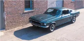  ??  ?? Ford Mustang Bullitt Fastback de 1968