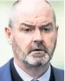  ??  ?? TOP JOB Steve Clarke