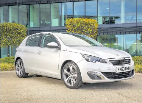  ??  ?? Peugeot 308