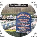  ??  ?? Shobnall Marina