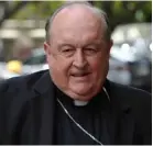  ??  ?? Archbishop Philip Wilson was convicted of concealing child abuse