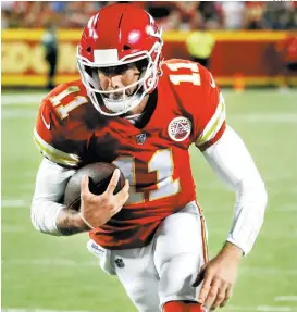  ??  ?? Alex Smith, quarterbac­k de Kansas City