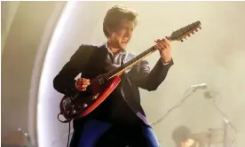  ?? Simone Joyner/Getty Images ?? Alex Turner of Arctic Monkeys performing at Reading festival, 27 August 2022. Photograph: