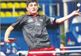  ??  ?? Luke Savill in European Youth Championsh­ip action
