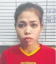  ??  ?? HIT SQUAD: Siti Aisyah, 25, thought attack was a prank.