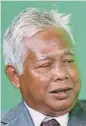  ??  ?? Datuk Shamsuddin Bardan