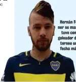  ?? ADG ?? Hernán Fener se mantuvo como goleador del torneo una fecha más.