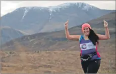  ?? Photograph: Iain Ferguson, alba.photos. ?? Sharon Smith is in training ahead of her fourth marathon, in London next April, in memory of her cousin Laura Barr, who died this year.