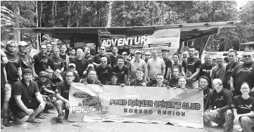  ??  ?? FROC Borneo Region enjoyed one of the best and most successful 4x4 off-road expedition ever organised.