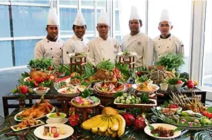  ??  ?? Royale Chulan Damansara’s Ramadan buffet aims to evoke nostalgic memories of home-cooked buka puasa meals.